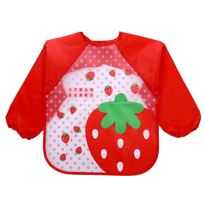 Children's Gown Long Sleeve Kids Waterproof Meal Baby Apron