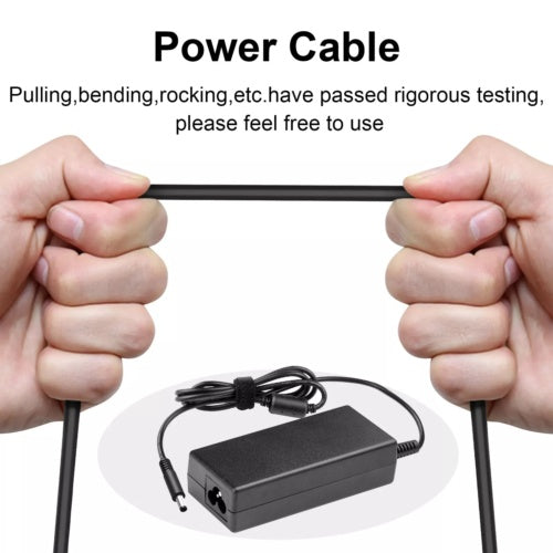 GENUINE LAPTOP CHARGER 19.5V-3.34A, 65W  WITH POWER LEAD